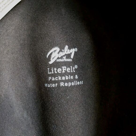 Bailey Of Hollywood Brown Fedora Hat - Picture 7 of 9